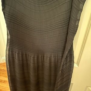 The Row Black Midi Dress Size L